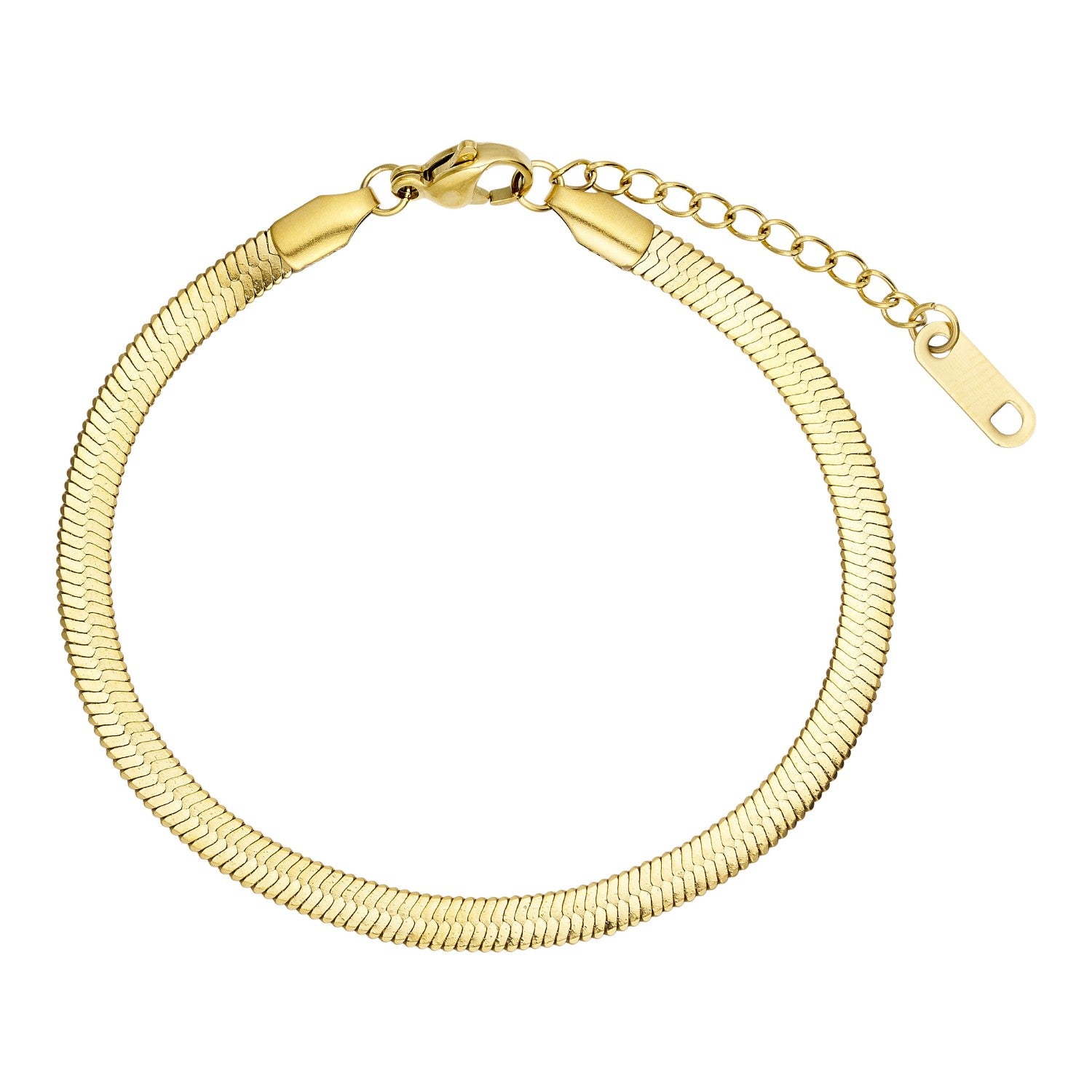 Snake Bracelet - 18K Gold Plated