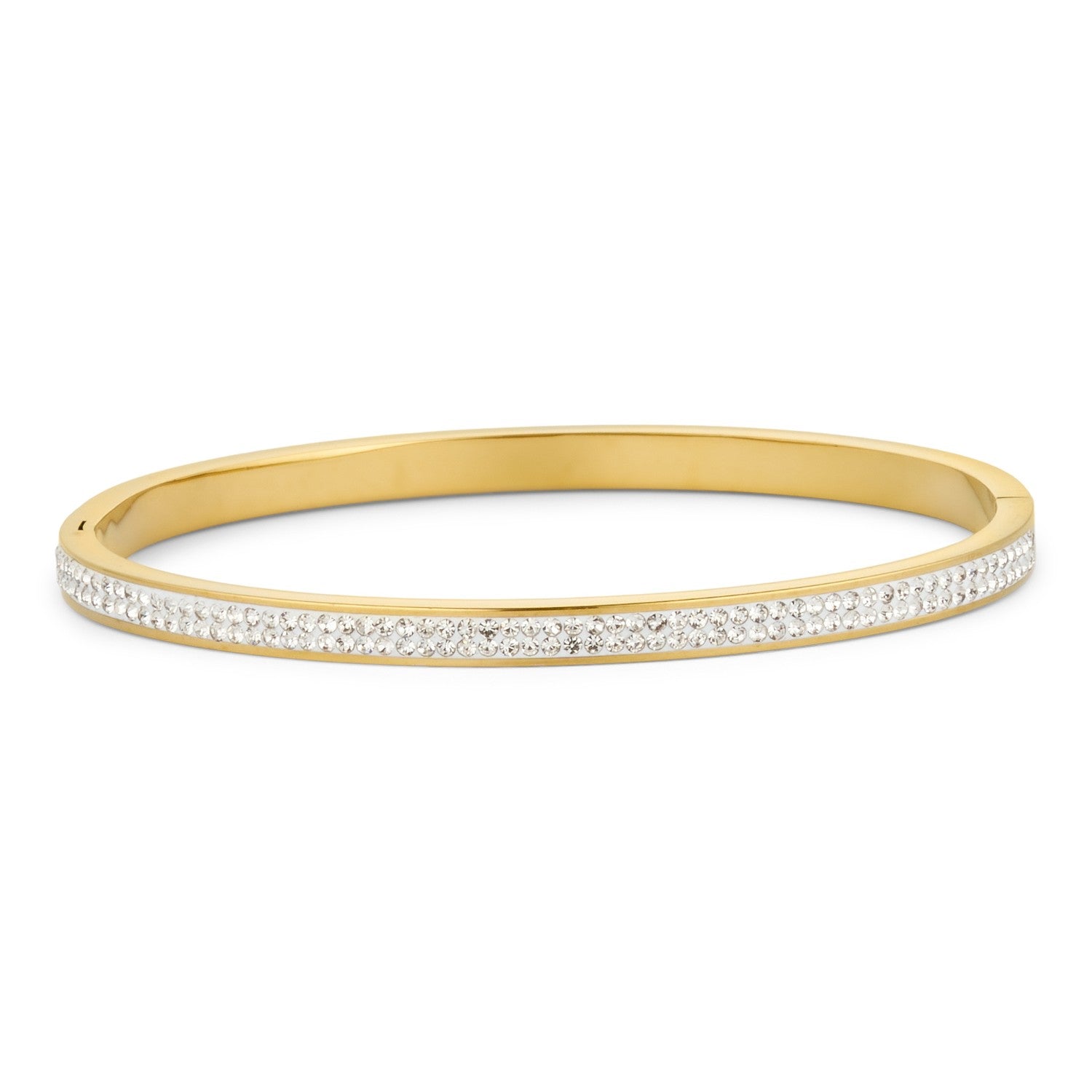 Stardust Crystal Bangle - 18K Gold Plated