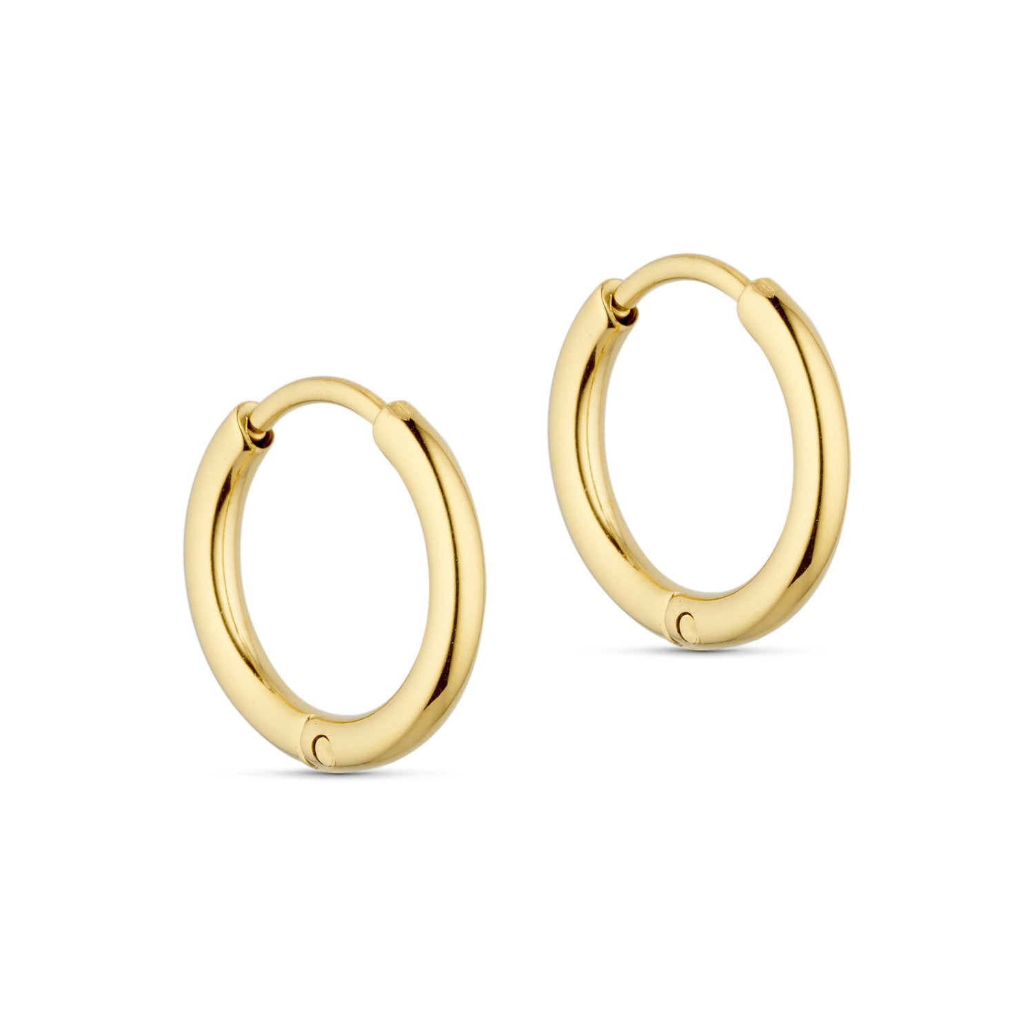 Petite Tiny Hoops (10 mm) - 18K Gold Plated