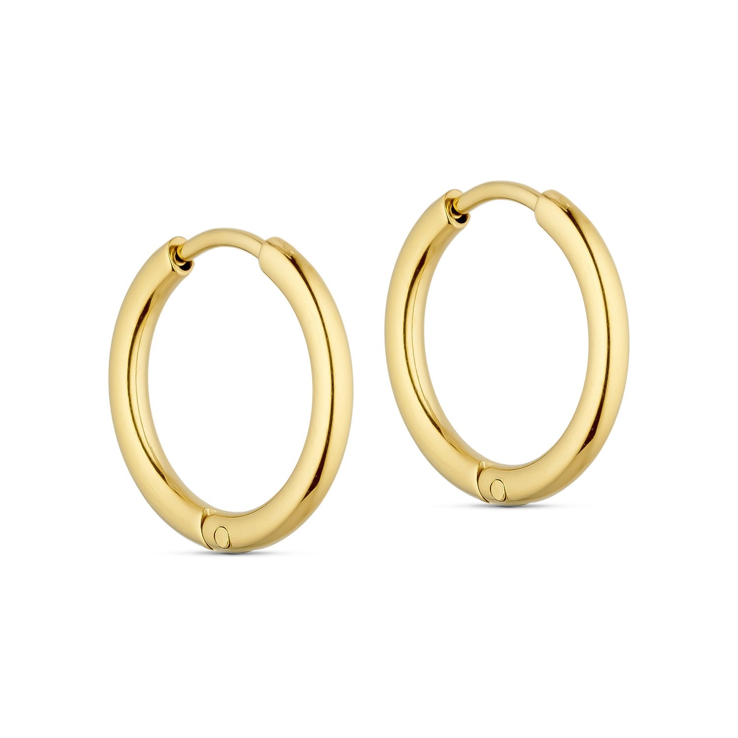 Petite Mini Hoops (12 mm) - 18K vergoldet