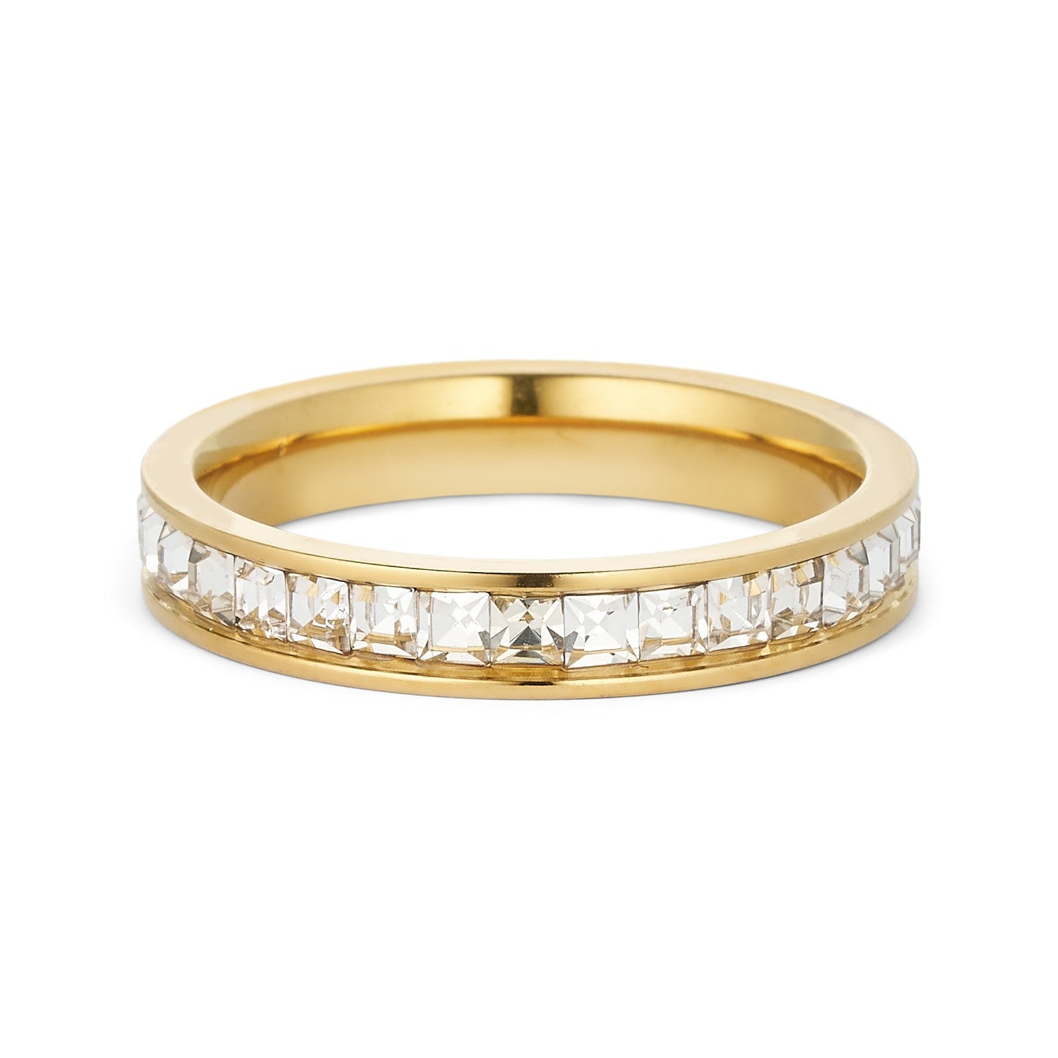 Starlight Crystal Ring - 18K Gold Plated