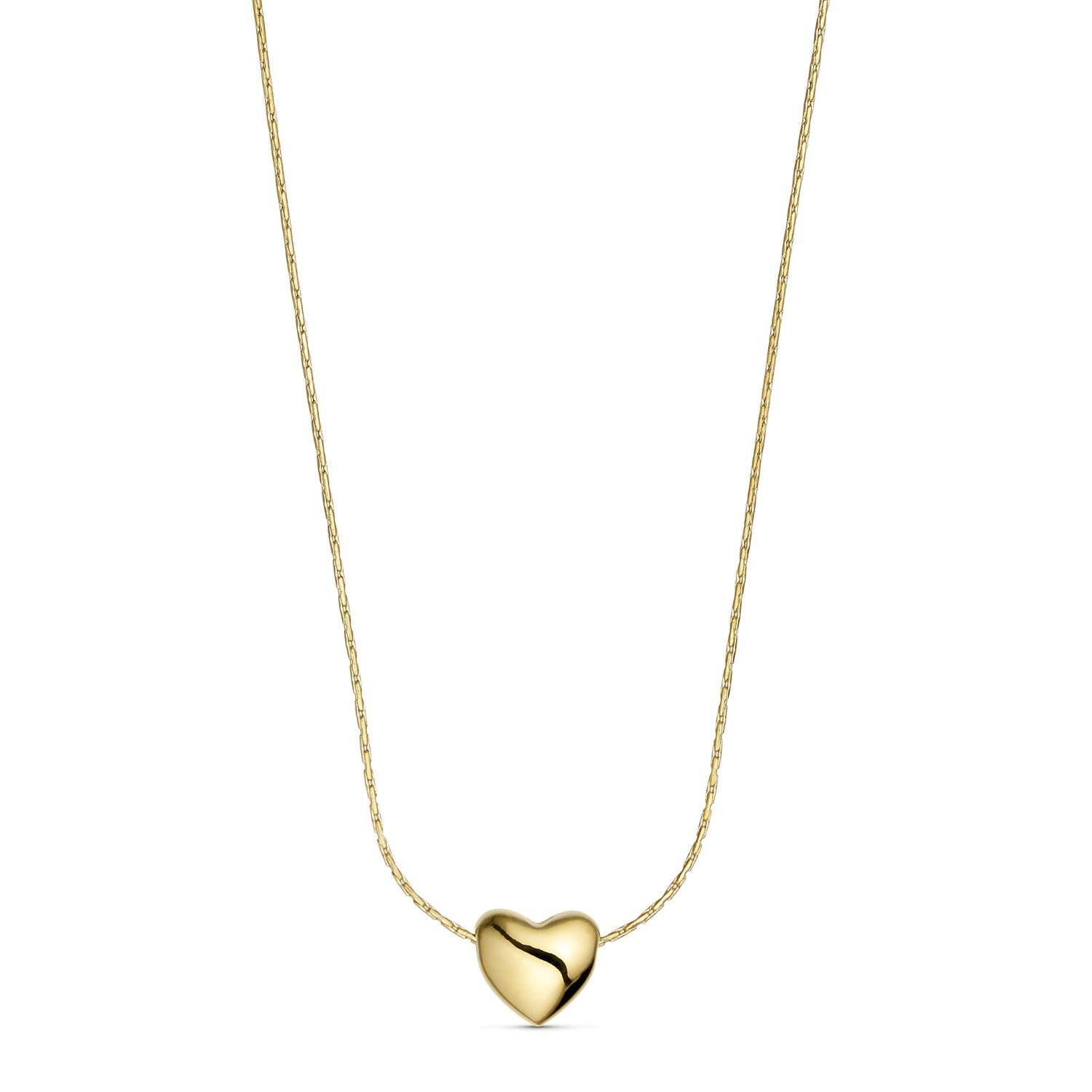 Heart Necklace - 18K Gold Plated