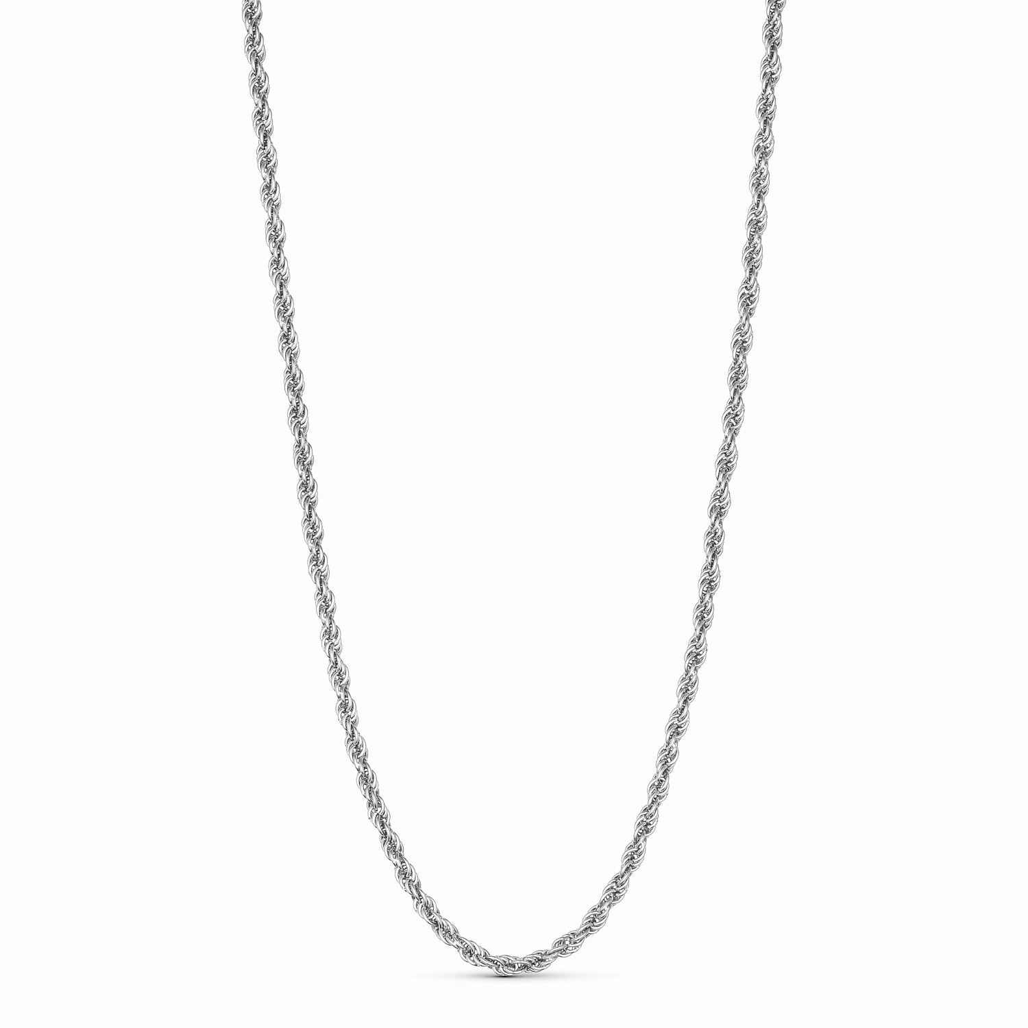 Twist Short Necklace - Silver-colored