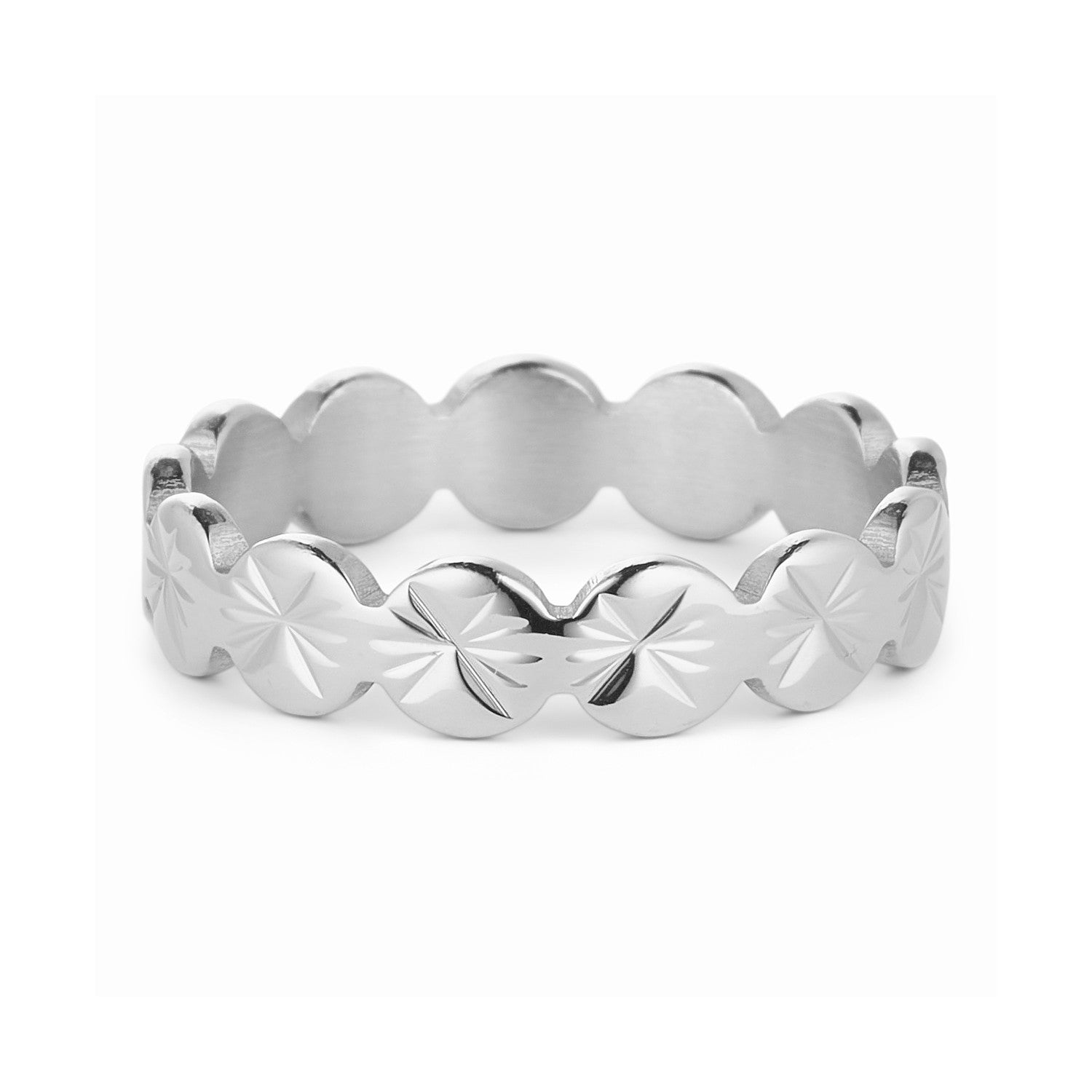 Sunshine Ring - Silver-colored